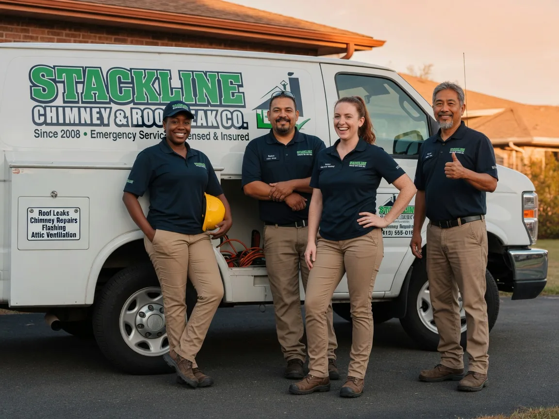 Chimney flashing repair company in Baldwin, IA